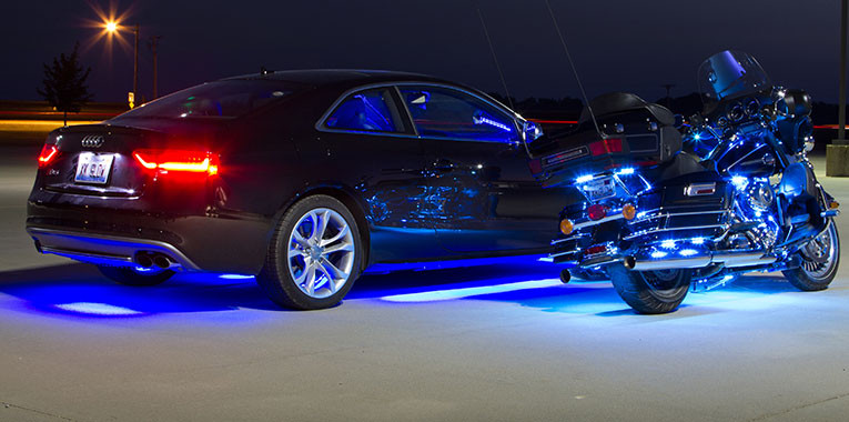 Underbody BLUE Accent Neon Glow Under Car Rock LED Lights Kit for Toyota Supra 