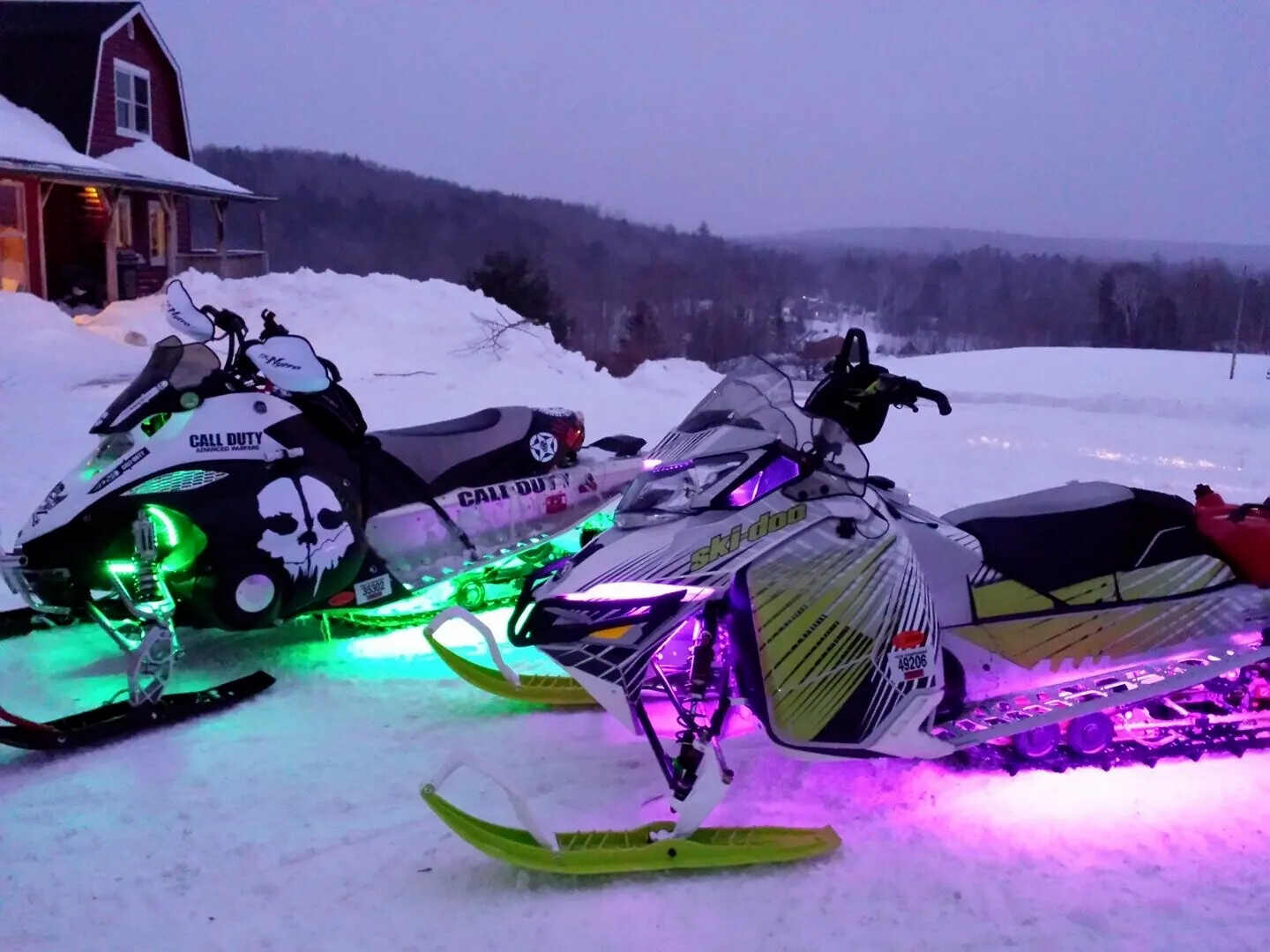 ski doo led underglow lights