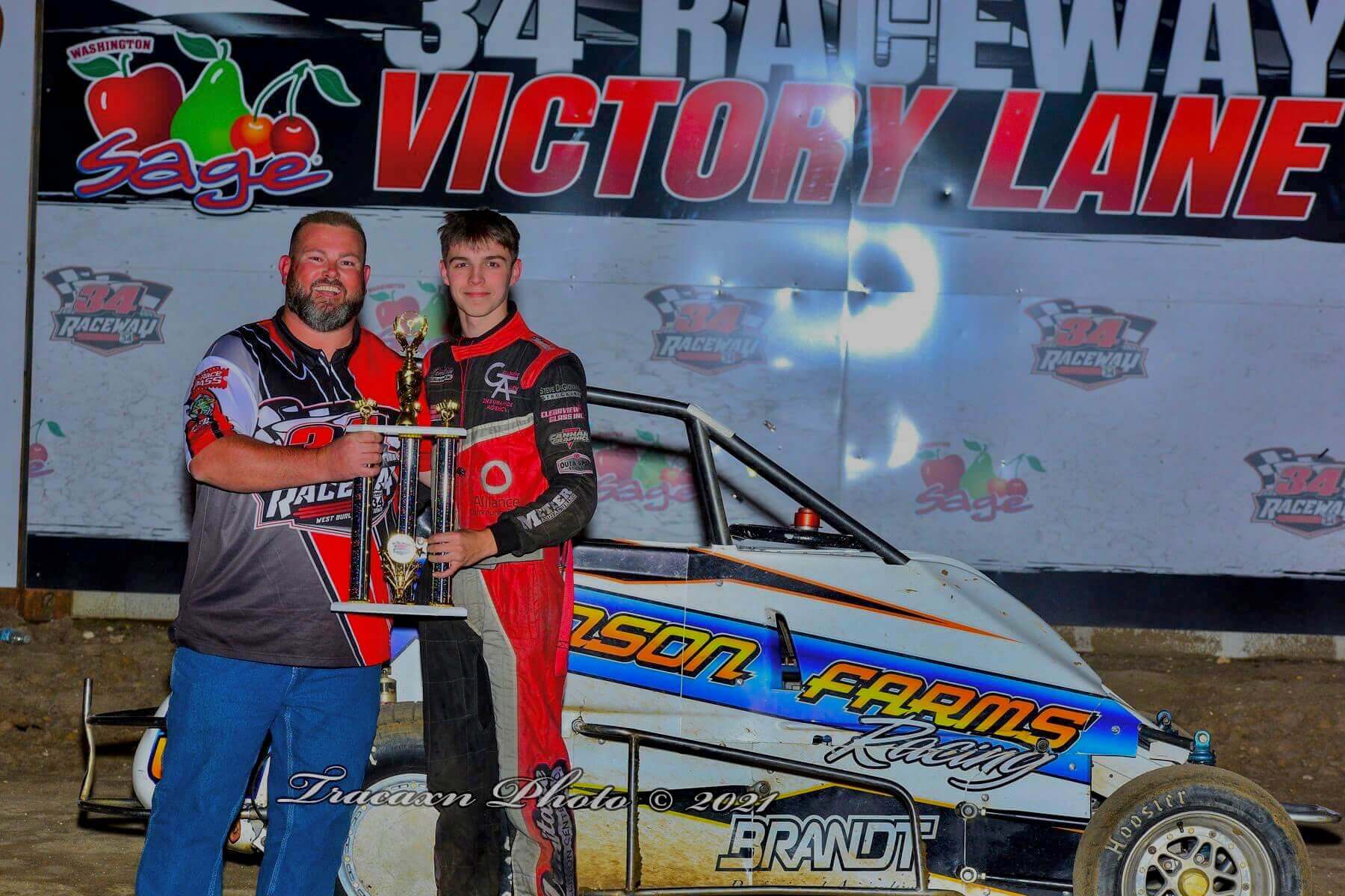 Will Armitage wins 34 Raceway