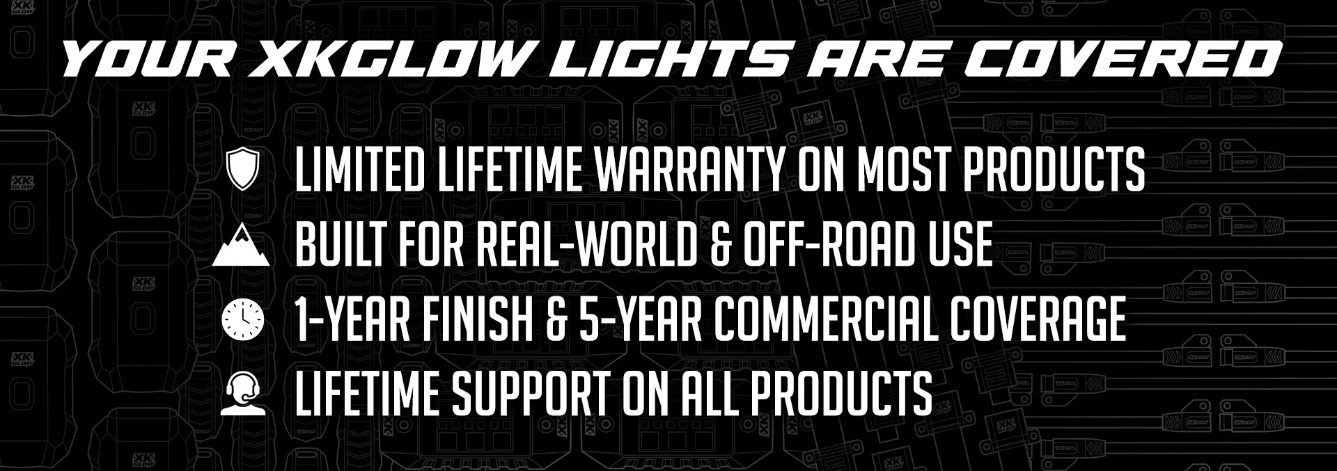 Full bulleted list of what's new with our Limited Lifetime Warranty